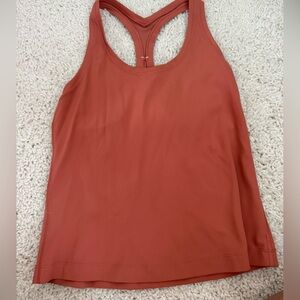 lululemon athletica Rust Red Racerback Tank